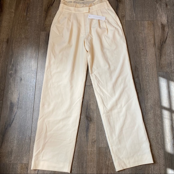 NWT! Jonathan simkhai x Revolve corseted lace pants - Picture 3 of 5